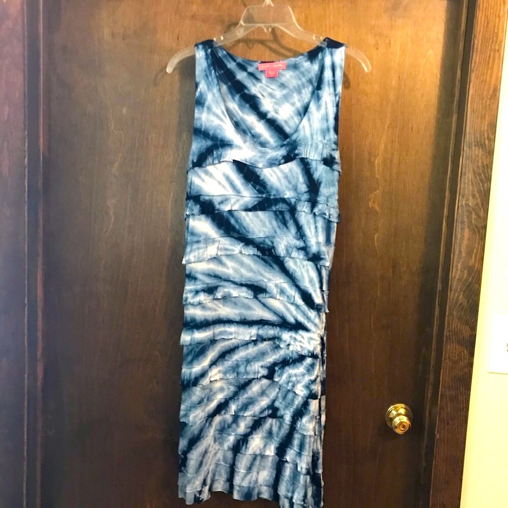 CharlotteTarantola Tiered Ruffle Dress